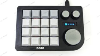 レビュー DOIO KB16 片手専用マクロメカニカルキーボード