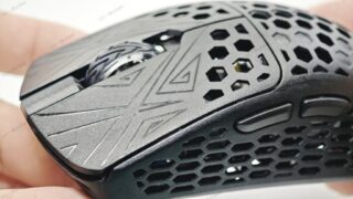 レビュー Arbiter Studio AKITSU Carbon Fiber 8K Wireless Gaming Mouse