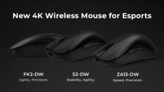 ZOWIE ZA13-DW 4K ワイヤレスゲーミングマウス for e-Sports