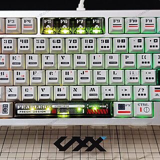 値引き歓迎　rainy 75 rt pro polar pro＋　キャップ変更 WOBKEY Rainy75 RT Pro - NaturalGray Rainy75 Pro - 製品詳細