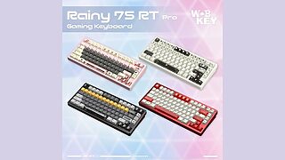 【新色登場】Rainy 75 RT Pro、4色のカラーバリエーションを12月31日の18時より先行販売開始※クーポンコード有