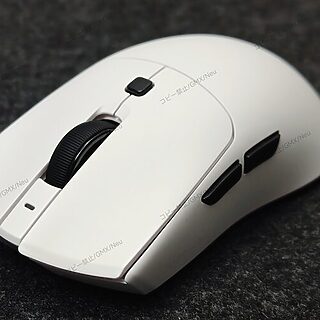 レビュー】RAWM SA-MH01PRO｜大型ゲーミングマウス！165時間駆動