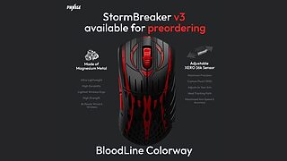 【新製品】PWNAGE StormBreakerの最新モデルStormBreaker V3 BLOODLINEが注文受付開始