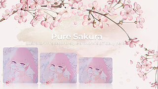 VAXEE、イラストレーターimi氏による桜モチーフの新作マウスパッド「Pure Sakura」発売