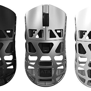 マグネシウム合金筐体採用の42g軽量ゲーミングマウス「ATK FIERCE X