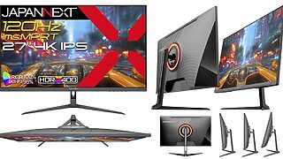 JAPANNEXT、4K対応27インチゲーミングモニターを4万1,980円で発売