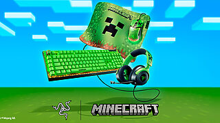 Razer、Minecraftとのコラボ製品4種を発表　5月27日から予約開始