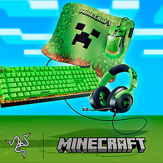 Razer Minecraft Edition キーボードとマウス p-394979.jpg