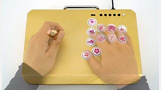 ふもっふのおみせ新作アケコン「VARMILO KASSAI」を発表