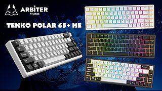 ふもっふのおみせ Arbiter Studio製磁気式ゲーミングキーボード「TENKO Polar 65+」を発売