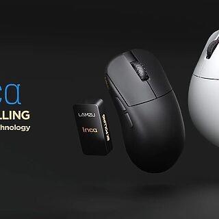 最終値下げLAMZU Tachi　オマケ付き　ゲーミングマウス Lamzu Tachi】49gのマグネシウム合金シェル＆ホットスワップ対応