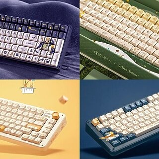 ピンキー様‥購入予定_(._.)_ iQunix×星の王子さまコラボキーボード4機種が再入荷、2万3,980円