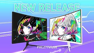 Pixio、300Hz対応27インチゲーミングモニター「PXC279WAVE」シリーズを発表