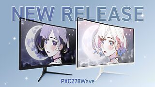 Pixio、180Hz対応の27インチゲーミングモニター「PXC278WAVE」シリーズを発表