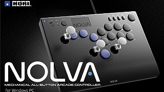 ホリ、レバーレス式アーケードコントローラー「NOLVA for PC」を再入荷