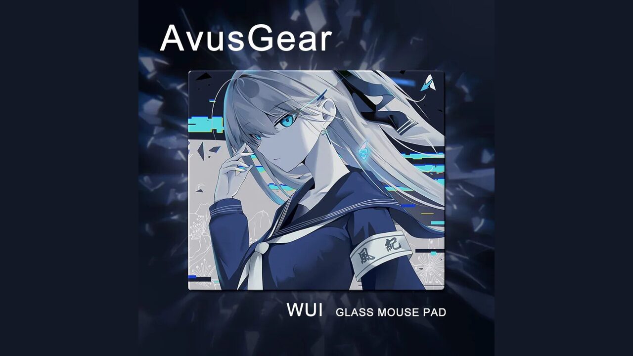Rabbit0、AvusGear製超薄型ガラスマウスパッド「WUI」を発売