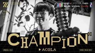 ZETA DIVISIONの「あcola」が『ウメブラSP12』で優勝、約1,000名