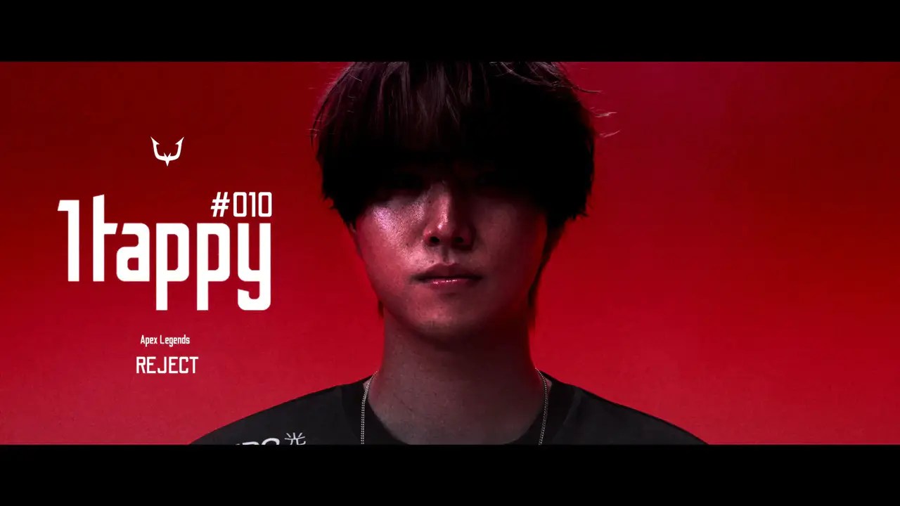 プロeスポーツチーム「REJECT」ストリーマー部門に『1tappy』が新加入