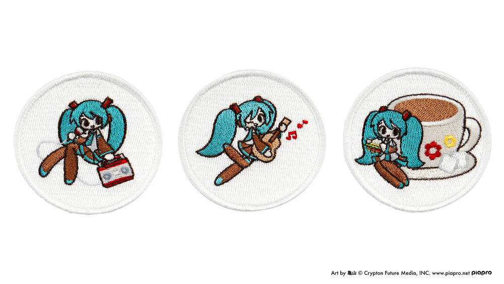 GRAPHT・アウリン、初音ミクの描き下ろしレトロイラスト商品を