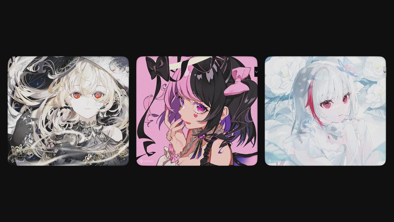 プロesportsチーム「REJECT」、VTuberコラボマウスパッド3種を9月25日発売