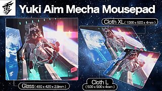 ふもっふのおみせ、Yuki Aim新作「Mecha Mousepad」シリーズの予約受付