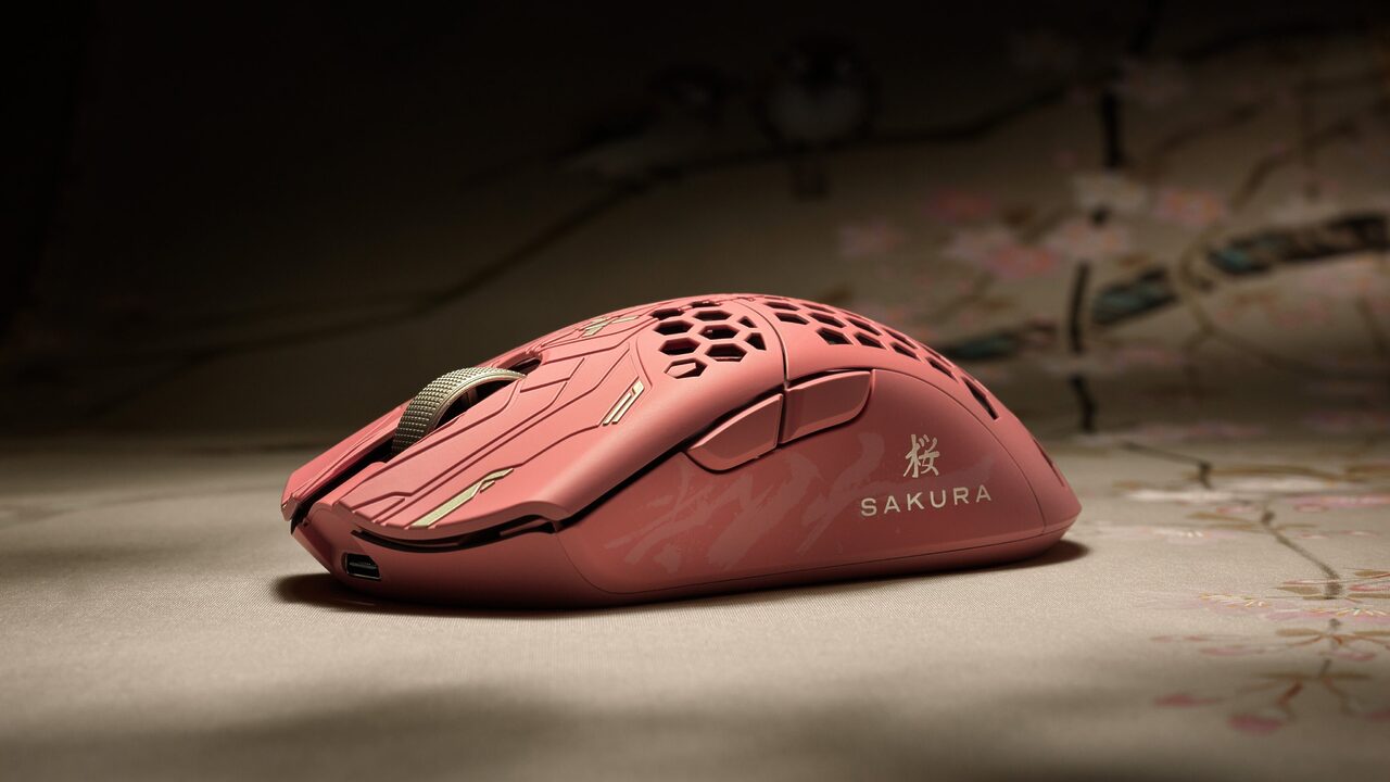 Finalmouse、限定版ゲーミングマウス「ULX SAKURA 桜」を発表-9月20日に1万台限定で発売
