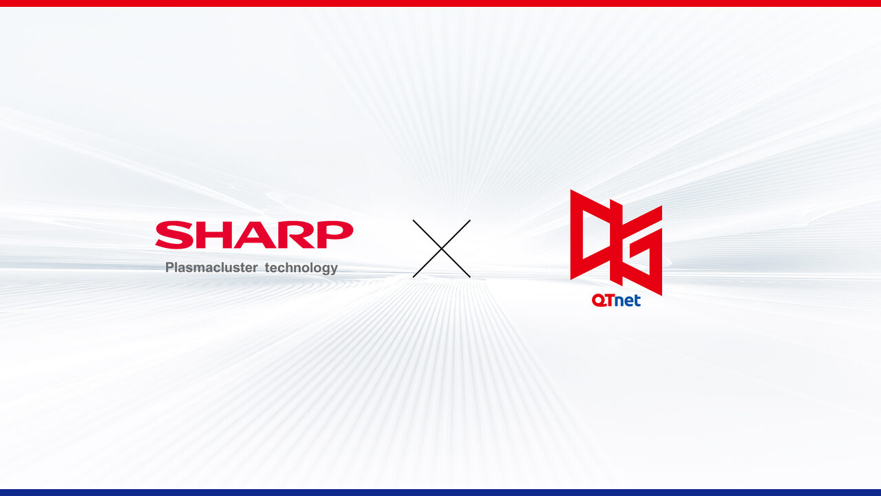 プロeスポーツチーム「QT DIG∞」、シャープとスポンサー契約を締結