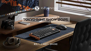 Keychron、東京ゲームショウ2025に出展-20種類以上の製品展示と限定