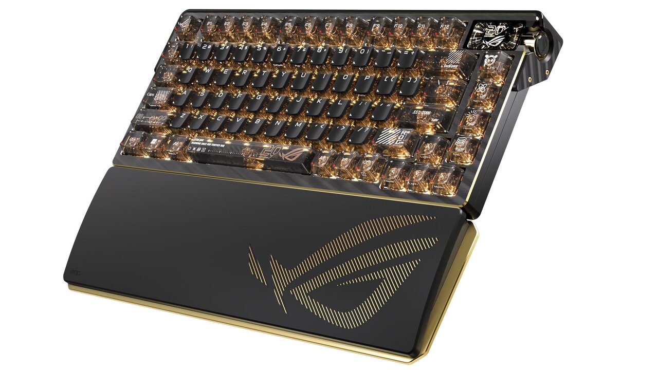 ASUS、ROG 20周年記念の「Azoth Extreme」と「Harpe II Extreme」を7月3日発売
