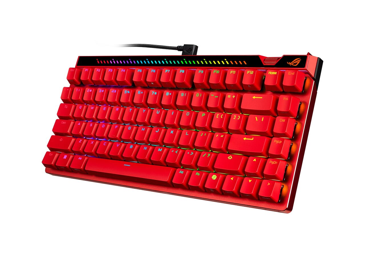 ASUS、ゲーミングキーボード「ROG Falchion Ace 75 HE Gaming Keyboard」を発売